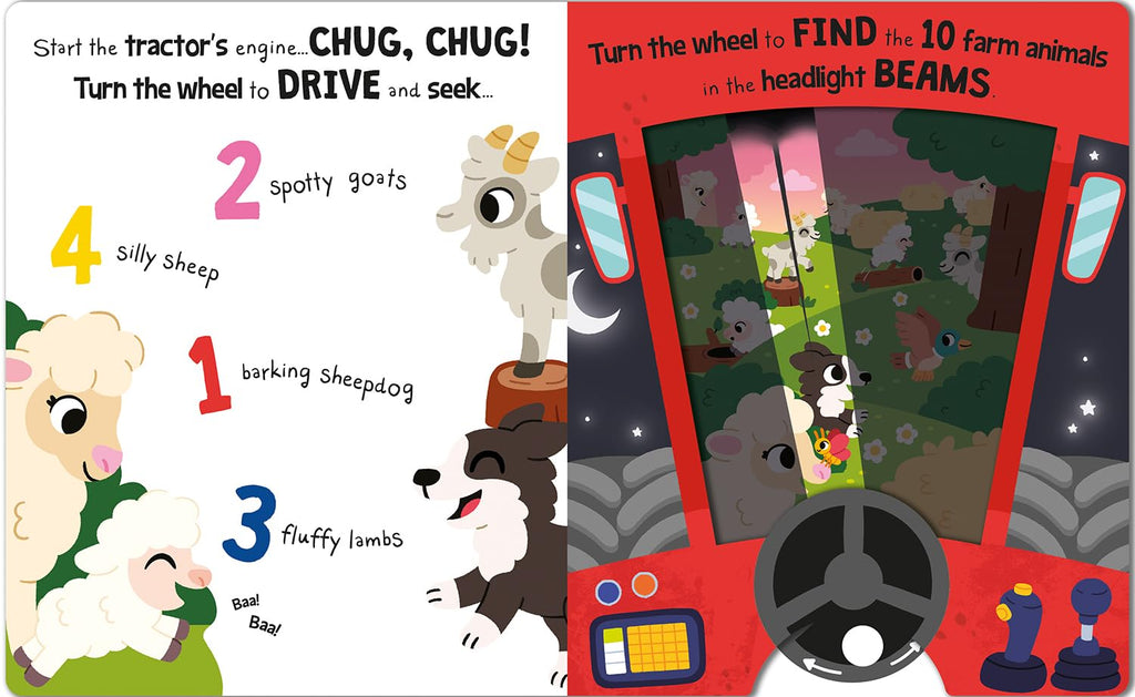 Drive & Seek Farm - A Magic Find & Count Adventure