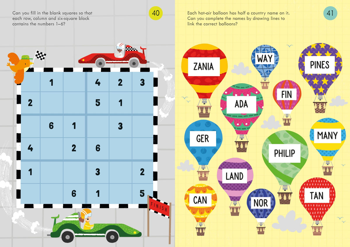 Lots of Travel Puzzles and Games