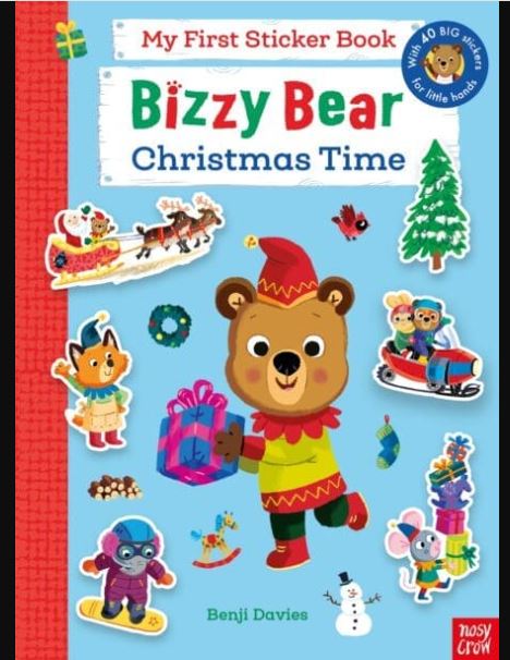 Bizzy Bear: My First Sticker Book: Christmas Time