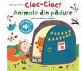 Bebe învață. Cioc-cioc! Animale din pădure. Carte cu sunete și clapete