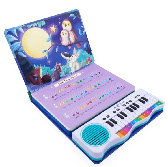 Bedtime Lullaby - Colour-Coded Piano Book